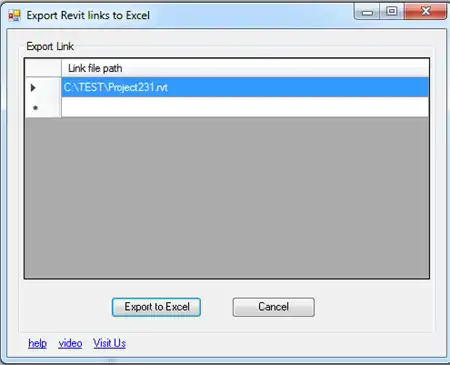 Export Link Path To Excel