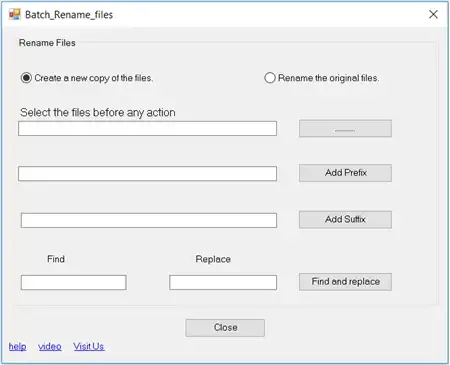 Files Rename