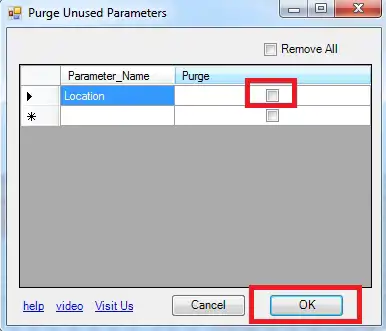 Purge Unused Parameters