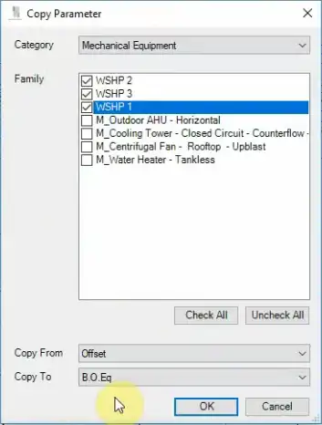 Copy Parameter