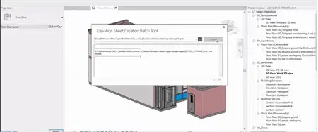 Batch Elevation To Sheet Creation Pro
