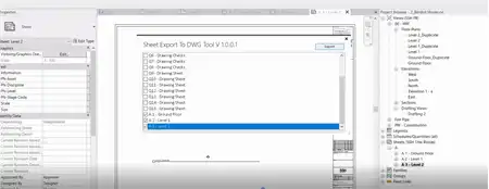 Sheet Export To DWG Pro