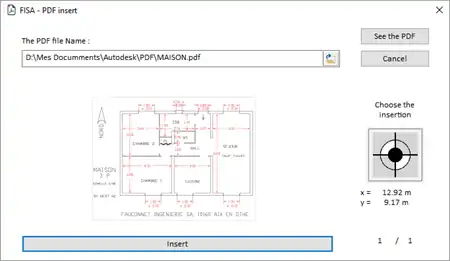 FISA PDF Insertion and scaling