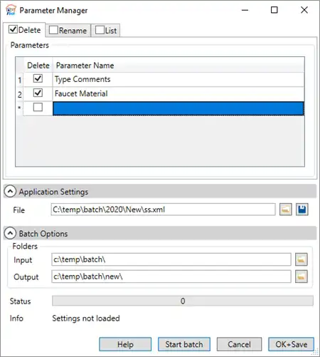 Parameter Manager