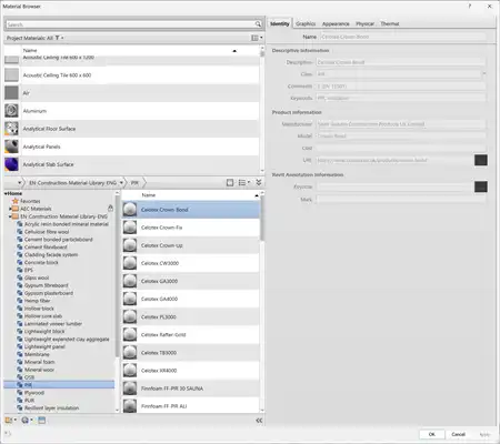 EN Construction Material Library