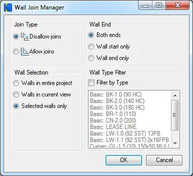Krisp Wall Join Manager