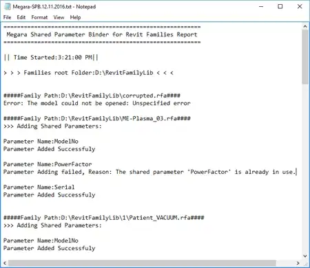 Megara Shared Parameters Binder