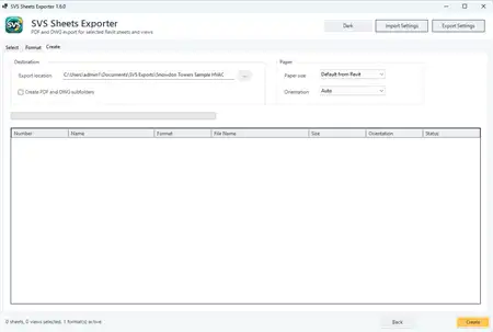 SVS Exporter
