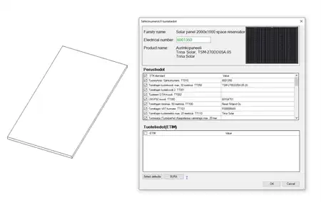 Sähkönumerot Product Data