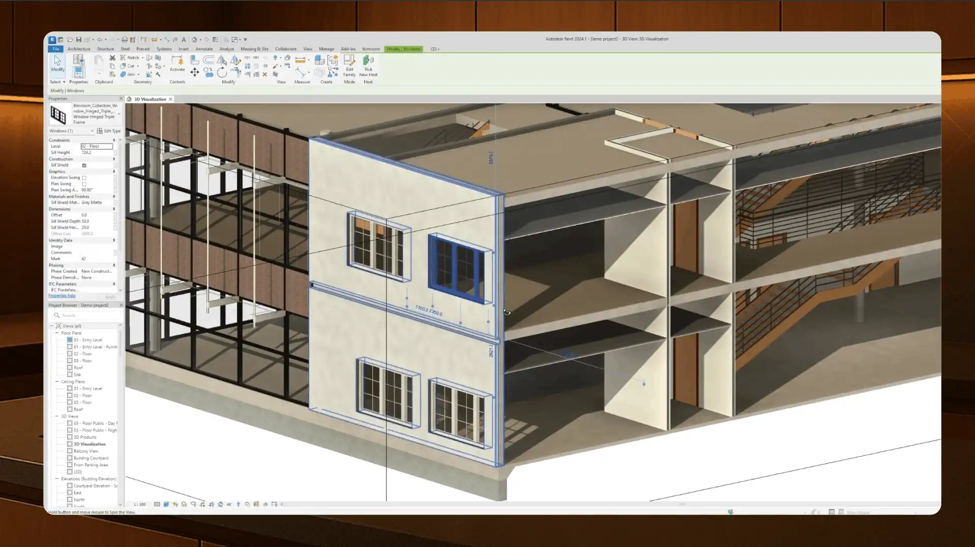 Replace objects - Replace a BIM object in your project with just a few clicks.