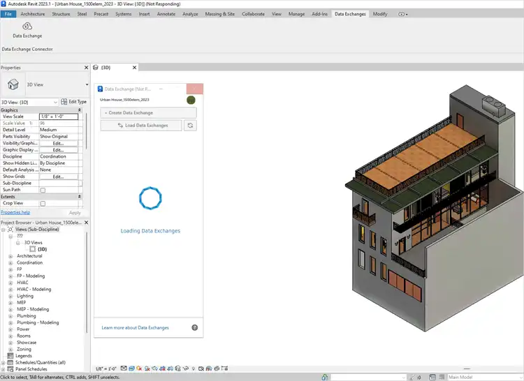 Creating Data Exchange From Revit