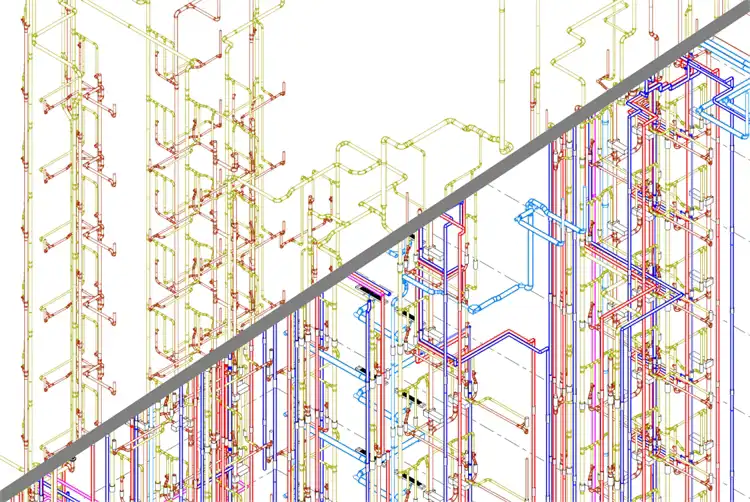 Reset Pipe Isolation tool - This tool reverses the effect of Isolate By System Type.