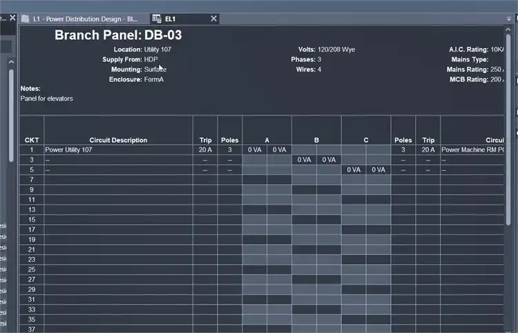 Check the edited values in panel schedules or from the properties panel.