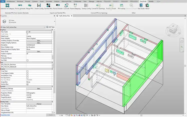 Converting PfV to Openings