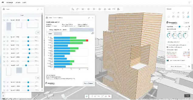 Get insights on performances such as heat loss, heat gain, and natural daylighting