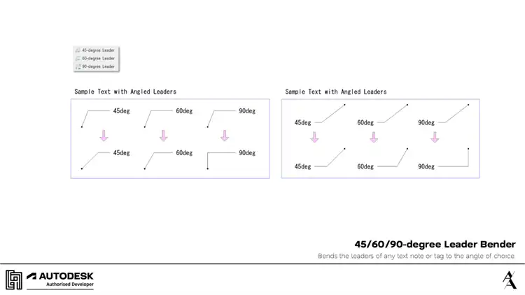 45/60/90-degree Leader Bender