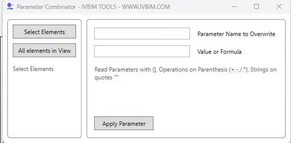 Parameter Combinator