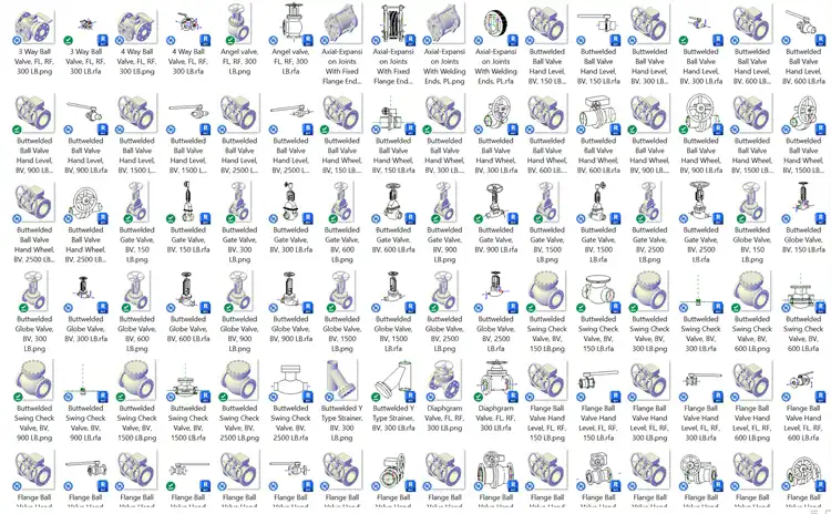 Khai-Long-Tech-RVT-Families-ASME-Valves-Parametric-Families-2