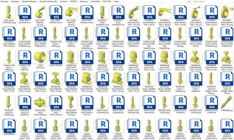 Khai-Long-Tech-RVT-Families-DIN-11850-EN-10357-Parametric-Families-3