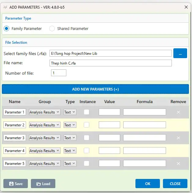 MLabs-Family-Parameter-Pro-4