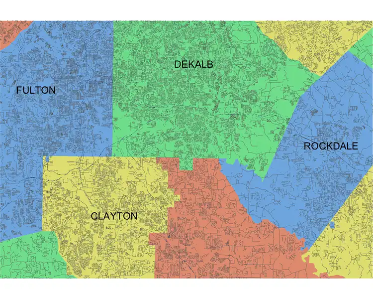 Vicinity GIS Screenshot