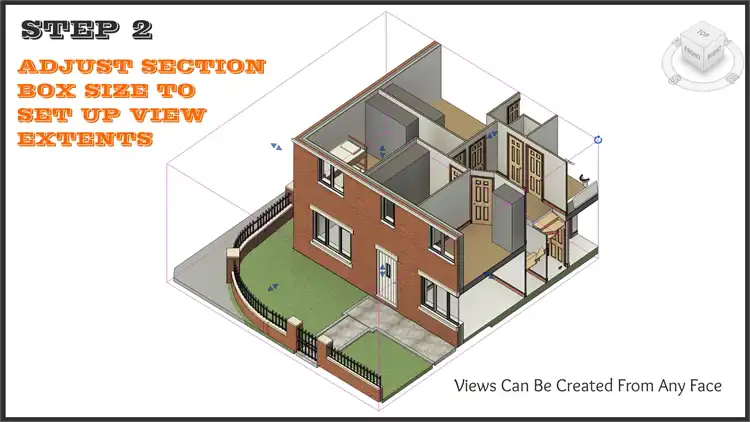 STEP 2: ADJUST SECTION BOX SIZE TO SET UP VIEW EXTENTS