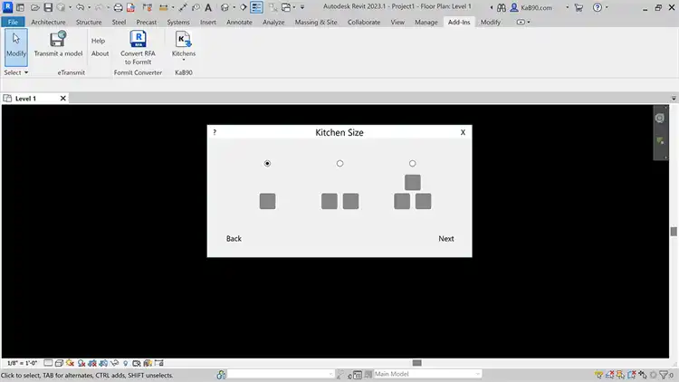 4. (Kitchens) 
Select number of bedrooms served.
