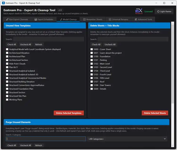 TeamEx-BIM-Solutions-Exstream-Pro--Export--Cleanup-Tool-5