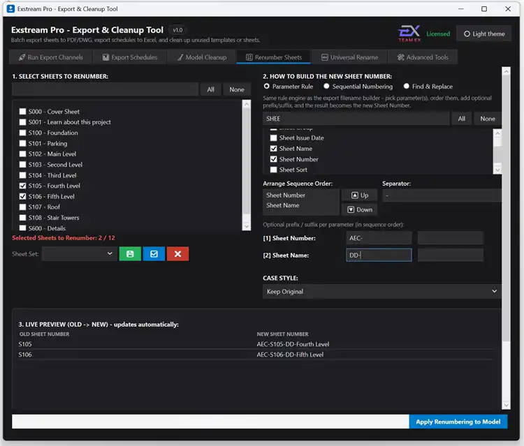 TeamEx-BIM-Solutions-Exstream-Pro--Export--Cleanup-Tool-6