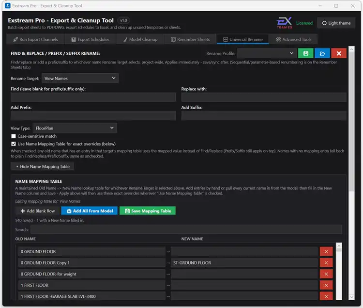 TeamEx-BIM-Solutions-Exstream-Pro--Export--Cleanup-Tool-8