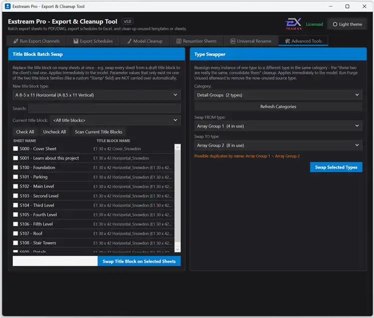 TeamEx-BIM-Solutions-Exstream-Pro--Export--Cleanup-Tool-9