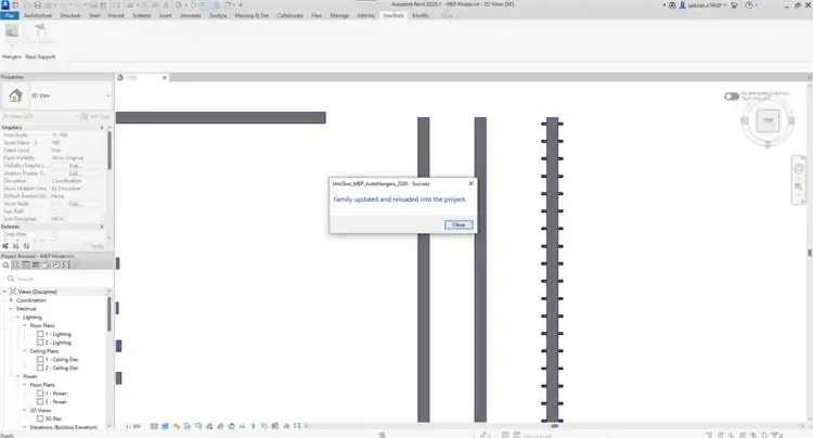 UnoTEAM-Software-Pvt-Ltd-UnoTool-MEP-AutoHangerSuite-2