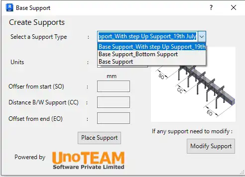 UnoTEAM-Software-Pvt-Ltd-UnoTool-MEP-AutoHangerSuite-4