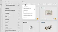 Find the right BIM object instantly - search by keyword and refine results with powerful filters and facets.