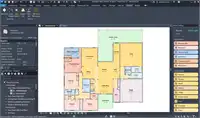 Generation output, fully editable walls, doors, windows, roof, floors, etc.