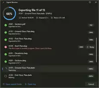 Osmus Export Monitor.