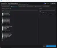 Exstream Pro - Export & Cleanup Tool screenshot