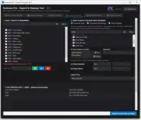 Exstream Pro - Export & Cleanup Tool screenshot